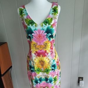 London Times Floral Dress